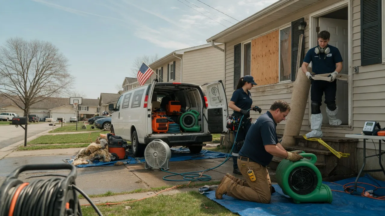 Water Damage Restoration in Oakwood, GA near me